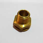 埃美柯7303 黄铜壁挂炉异径内外丝接头DN20