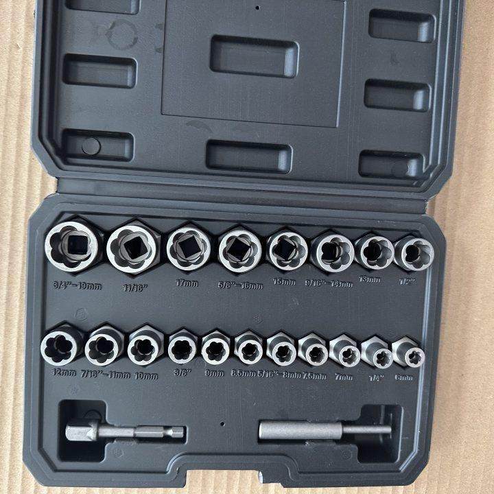 螺母取出器21pc破损残缺螺母取出器反牙螺母拆除套筒组合套装工具,玩具/童车/益智/积木/模型,毛绒/玩偶/公仔/布艺类玩具,淘宝优惠券,粉丝福利购,淘宝优惠卷