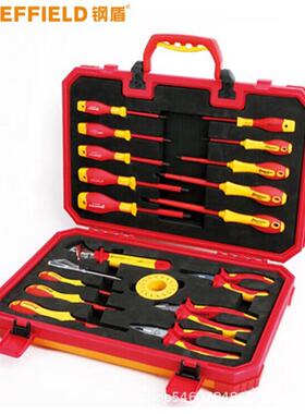 钢盾绝缘VED电讯组套SHEFFIELD19件套电工专综合绝缘组套S158024