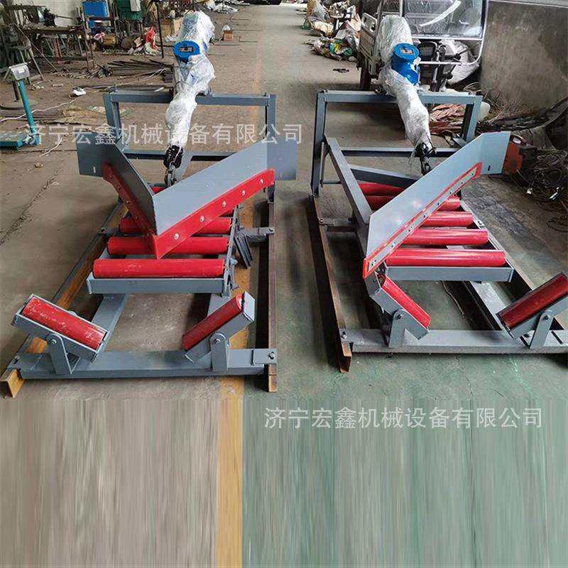 矿用单双侧分煤器空段犁式清扫器聚氨酯材质B1200犁式卸料器