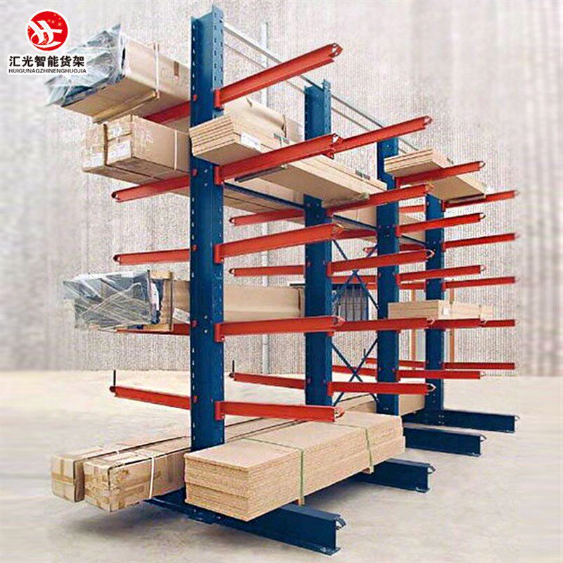 仓储悬臂式货架单双面悬臂货架仓库悬臂货架管材悬臂货架钢材货架