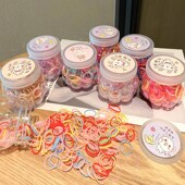 儿童一次性小皮筋头绳宝宝公主扎头不伤发橡皮筋大弹力绑头发圈女