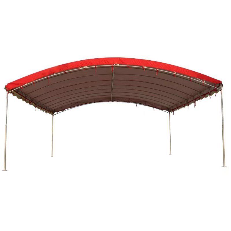 流动酒席婚庆宴席帐篷遮阳停车棚农村热度锌喜事临时摆摊防晒雨棚