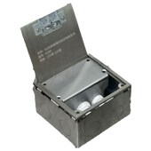 超薄开启式 茶几进水二分管排水三分管地板插 净水器地插纯平隐藏式