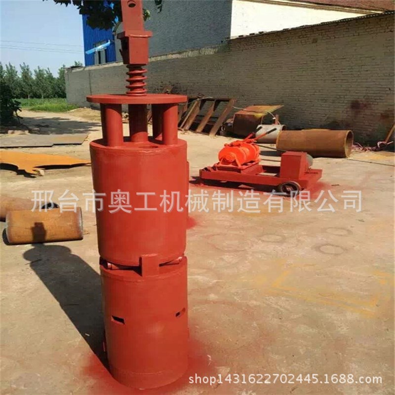 工地全套打桩机设备 民用地基打眼夯 旱井打桩机 建筑机械