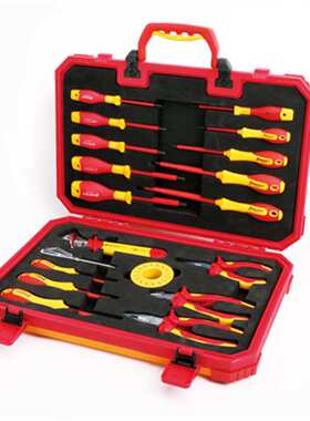 钢盾工具 19件套综合绝缘组套1000V S158024