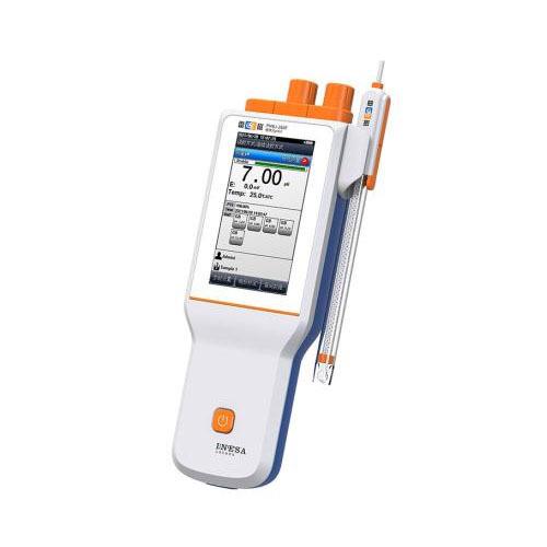 上海雷磁电位值pH值温度值精密酸度计便携式酸度计PHBJ-260