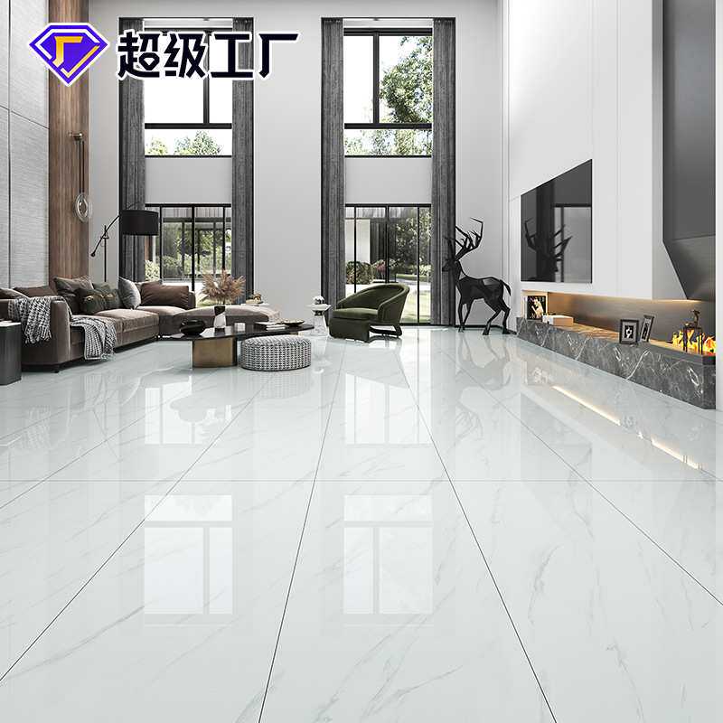 佛山瓷砖600x1200地面砖客厅餐厅通体大理石地板砖客厅适用
