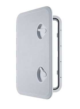 白色方形甲板盖舱口盖手孔盖ABS塑料抗老化船用游艇快艇房车配件