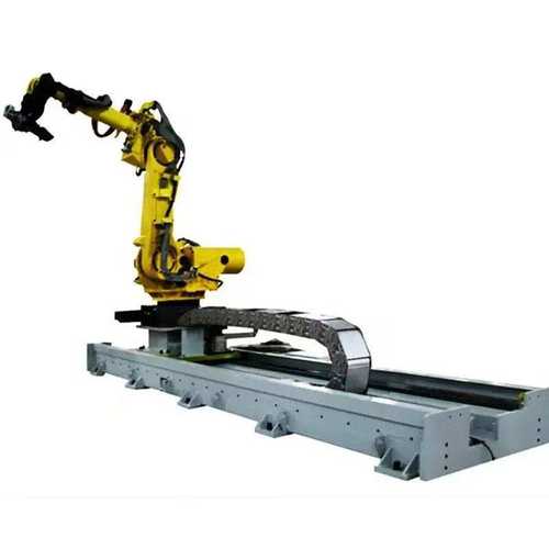 第七轴机器人地轨铸铁滑轨直线齿条行走轨道焊接导轨重载滑台天轨