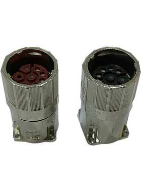 M23连接器923座子接头6芯8芯9芯航空插头伺服电机接头BDFA