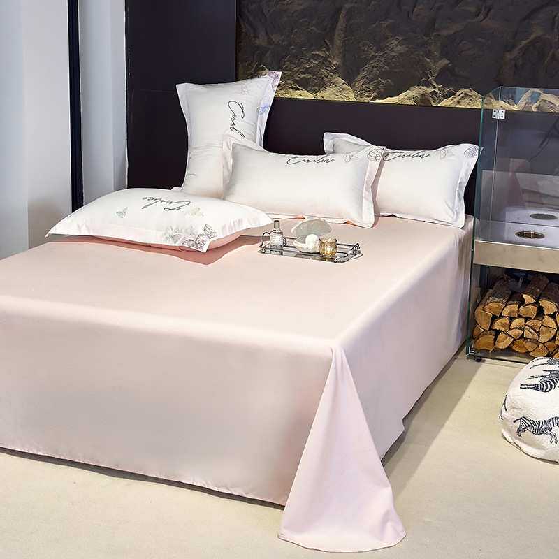 新款高端轻奢100支全棉花卉款四件套-安彩100支全棉四件套