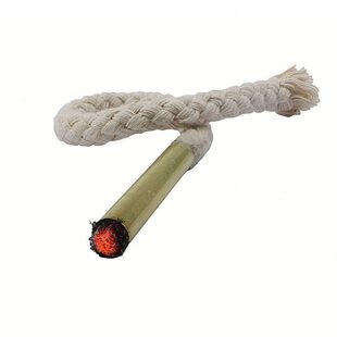 铜管火绳户外荒野求生火镰配件火绒野外原始取火棉绳