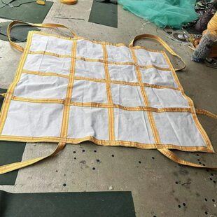 吊机网兜帆布软托盘吨袋太空袋装水泥托盘吨包航吊吊袋叉车吊装带