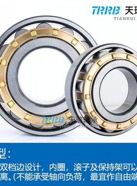TRRB天瑞圆柱滚子轴承N NJ NU NUP209EM内径45外径85厚度19MM