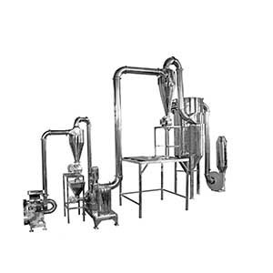 超微机组粉碎机中药材树脂化工磨粉机超细干磨大型粉碎机组