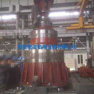 厂家供应地面站天线方位重型精密减速机斜齿轮减速机