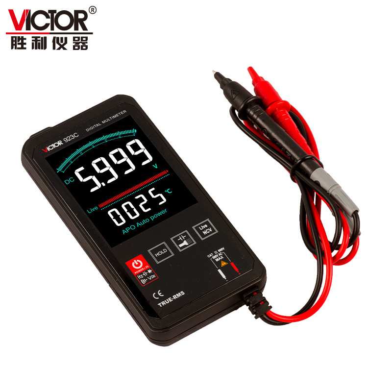 胜利 VC923A/B/C大屏真有效值智能万用表数显表数字万用表