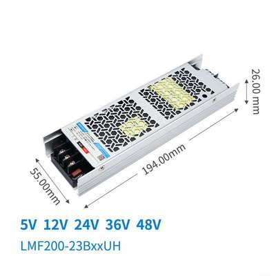 金升阳200W半灌胶LMF200-23B24UH/12v24v05v15v36v48超窄开关电源