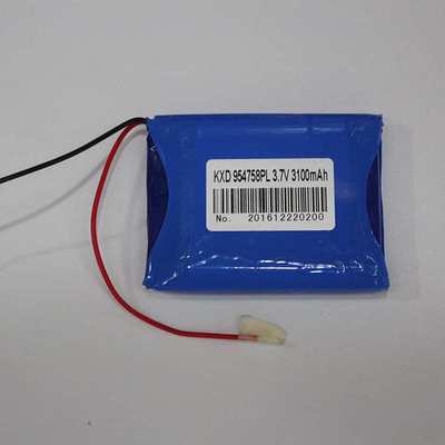 厂家供应手持机锂电池3.7V3100mAh