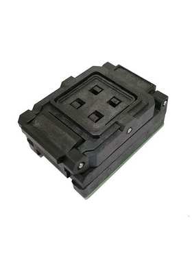 HMILIU厂家EMCP162翻盖弹片转DIP48测试座读写 BGA186编程座