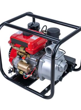 电启动灌溉用DWP20168F170F特种机动力2寸大流量柴油汽改柴水泵