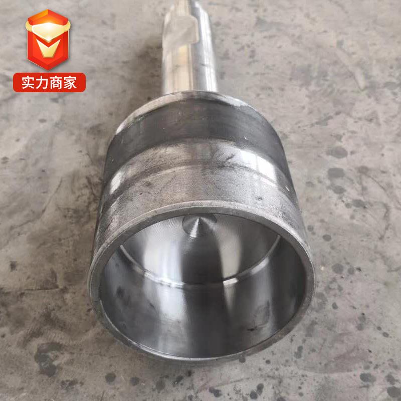 68夯土锤头 地基夯实器 蘑菇头打桩钎杆 68转35公分钢钎 发货全国