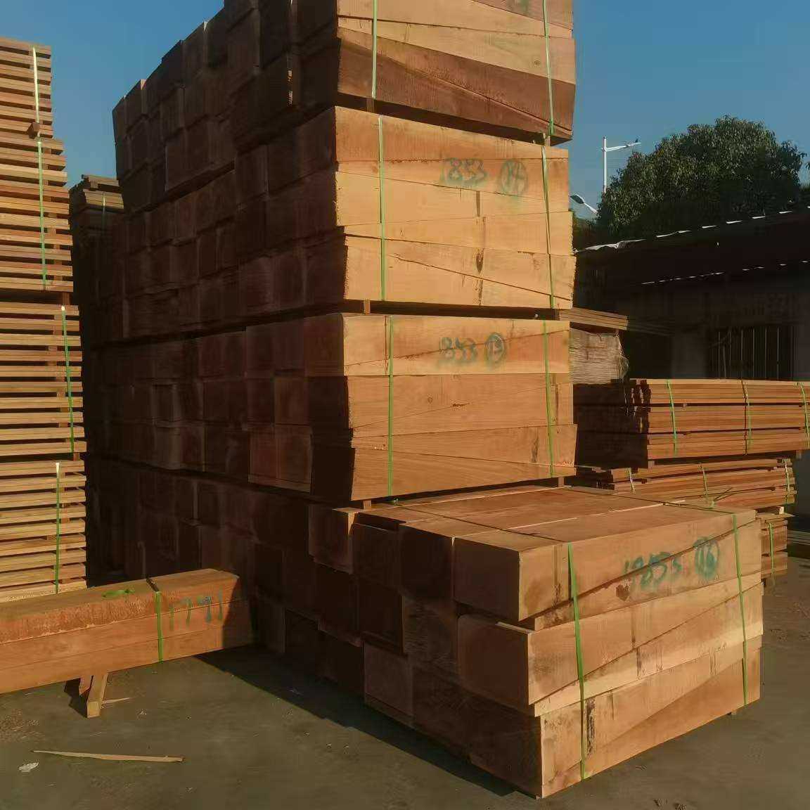 红柳桉硬木垫木红柳桉 硬木枕木  船厂木方 设备垫木 船舷