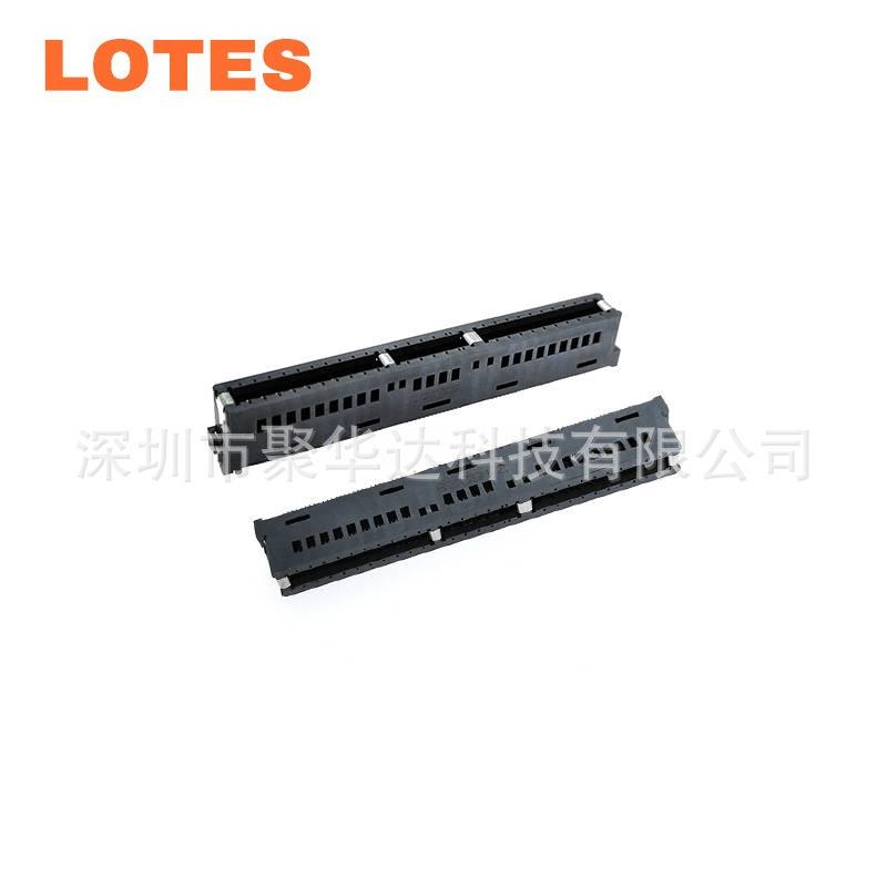 LOTES EDSFF GenZ连接器4C直立式母座140pin 镀金30U 808004892