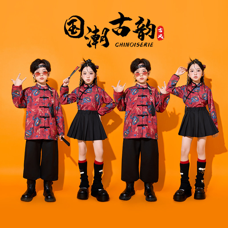 儿童中国风服装演出服