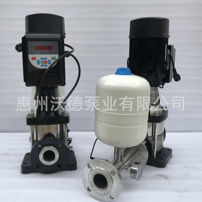供应惠州沃德WDL变频多级泵WDL2-130不锈钢全自动智能增压水泵柜
