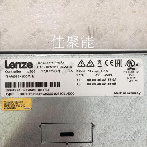 LENZE伦茨触摸屏维修P30GAH90300F3G0XXX-02S3C014000