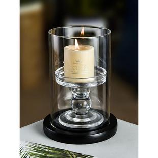 饰饰品创意烛台蜡烛家居时尚 欧式 玻璃烛台烛光晚餐西餐浪漫装