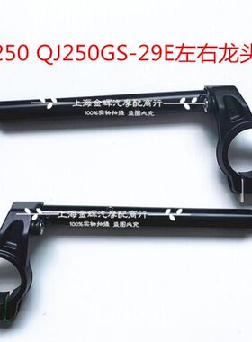赛250方向把QJ250GS-29E分体龙头把左右方向把车把分离大把平衡块