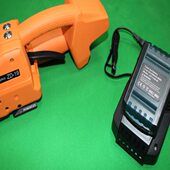 电池满电500 600条带 3种操作模式 拉力4800N 19一键式 打包机