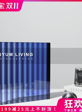 本与现代轻奢软装饰品售楼处样板房间家居创意艺术工艺.品桌面摆