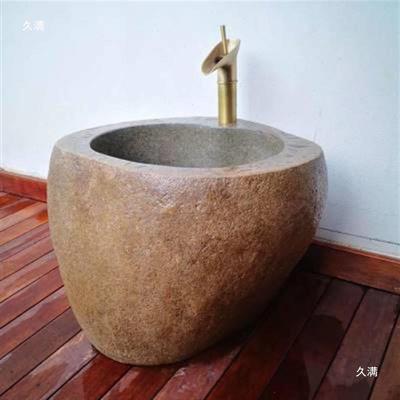 室外院水盆水庭盆别墅水槽盆室255外拖桶石呕吐池材花园水把池