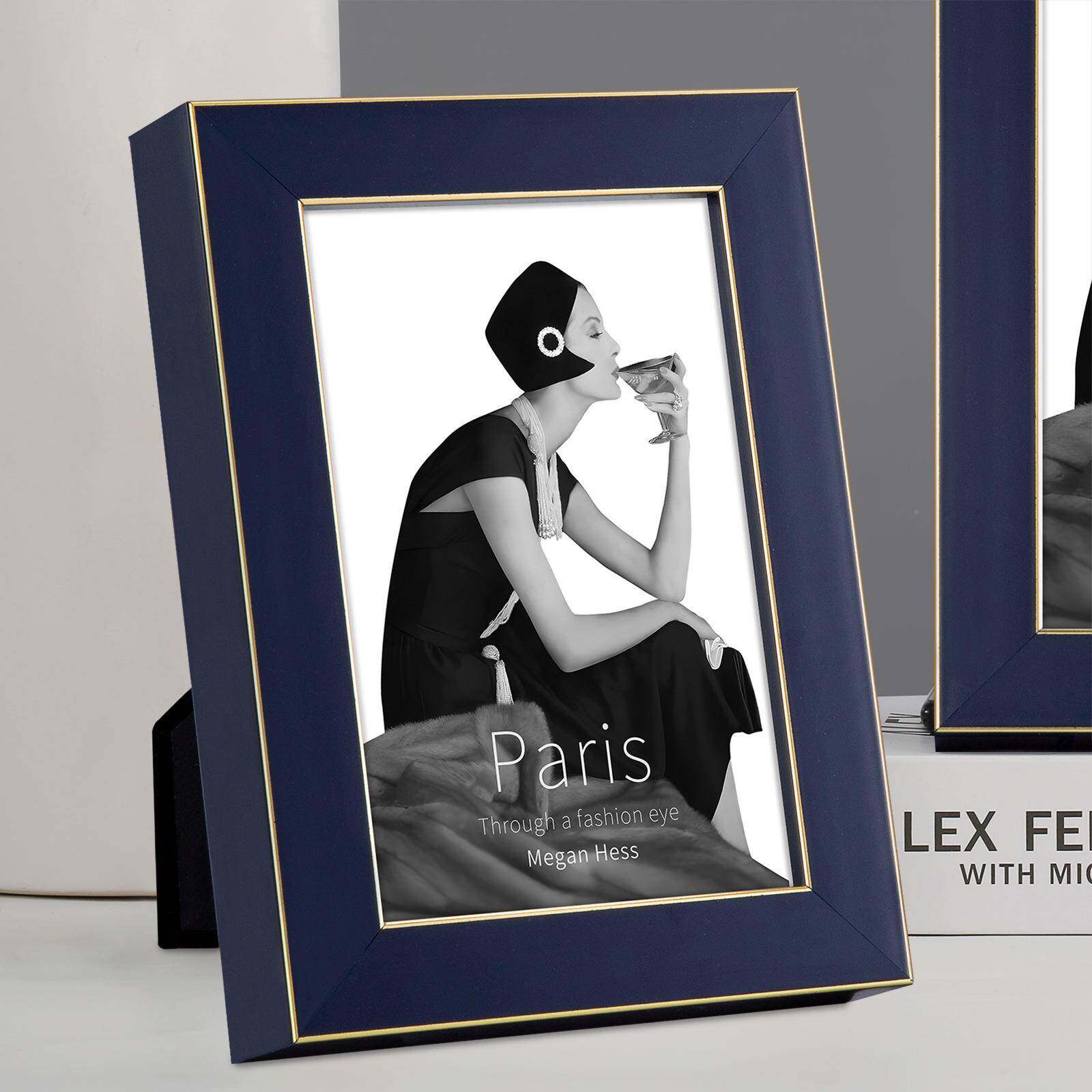 设计架师现代简轻奢相绿客色创意001卧室摆台厅书房像框约相摆件