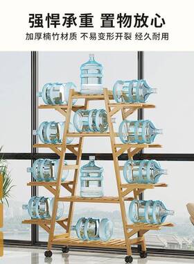 花架置架物绿阳台室实木客厅落地式盆20240218景架内靠墙萝摆放架