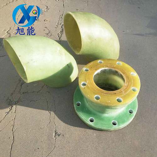 DN300玻璃钢弯头 90度玻璃钢法兰弯头 玻璃钢管件树脂含量高
