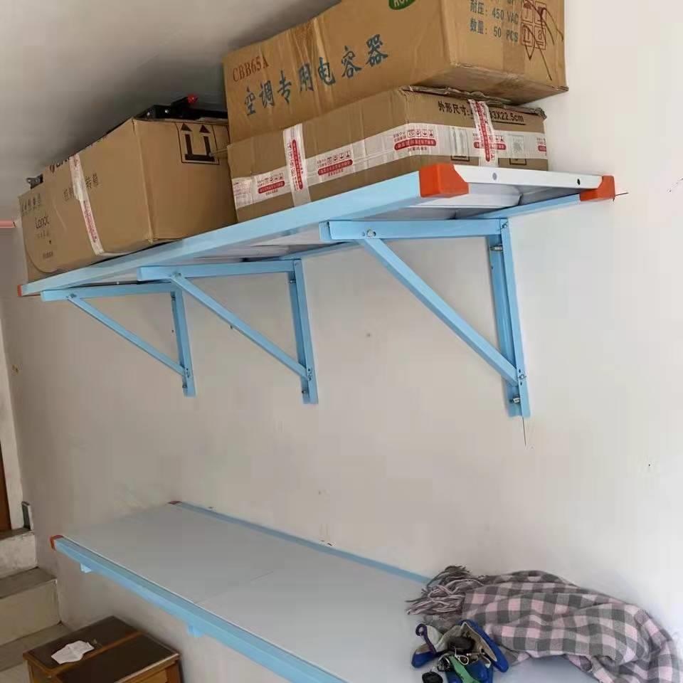 686地下车墙上置物架库壁挂货架架储藏间悬空收纳架储物超厚室