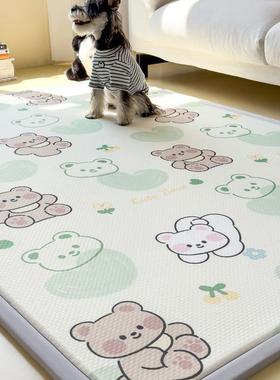 新款垫印花豆豆功QLI能垫地儿童可爱家用宝多宝爬爬加厚亲垫肤