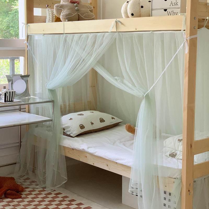 A6L学生宿母2F768J777025新款蚊人帐上下铺加密寝室单床家用老舍