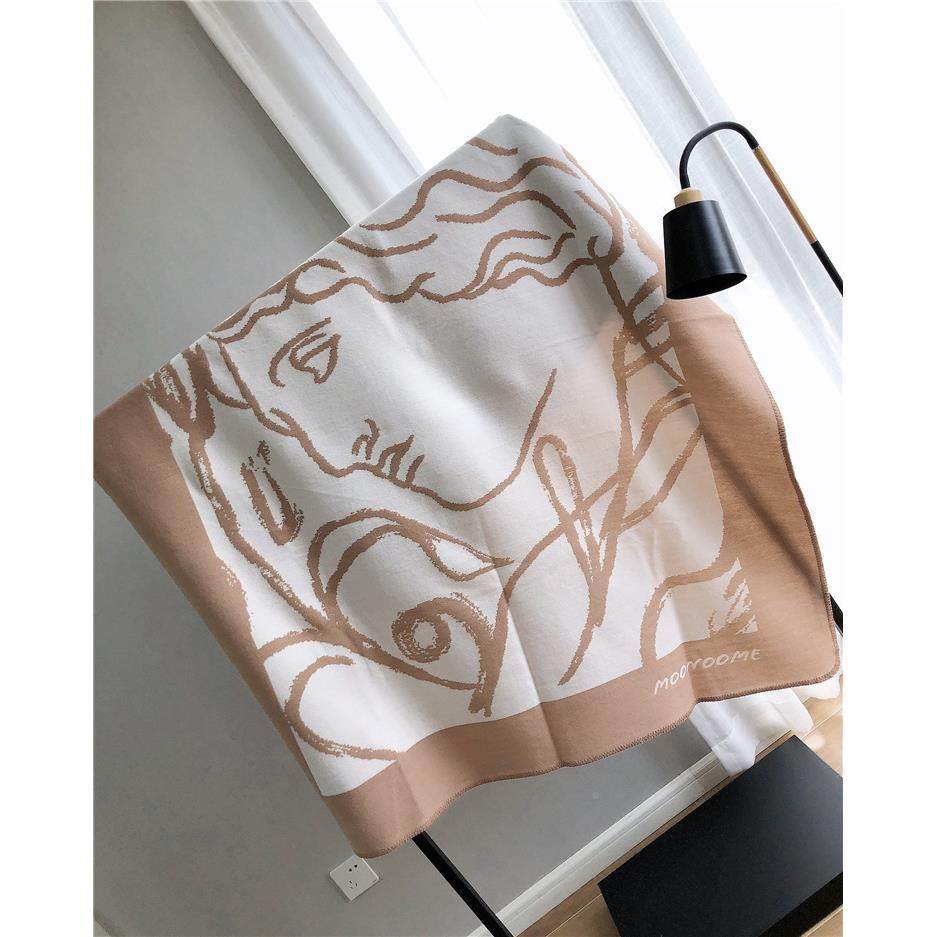 月球居民沙发毯盖羊毯绒毯单人毛毯铺床91116110办公室睡午毛巾被