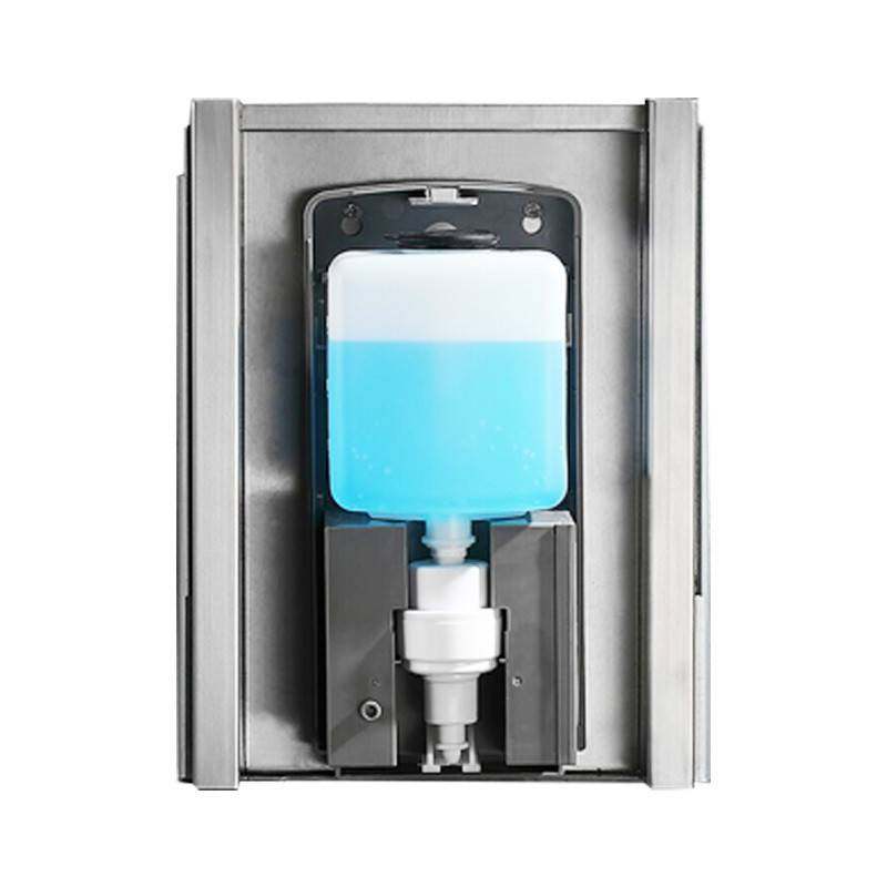9sa镜柜后感应皂液器隐藏镜下纸巾盒镜柜内置自动洗手液给皂器壁