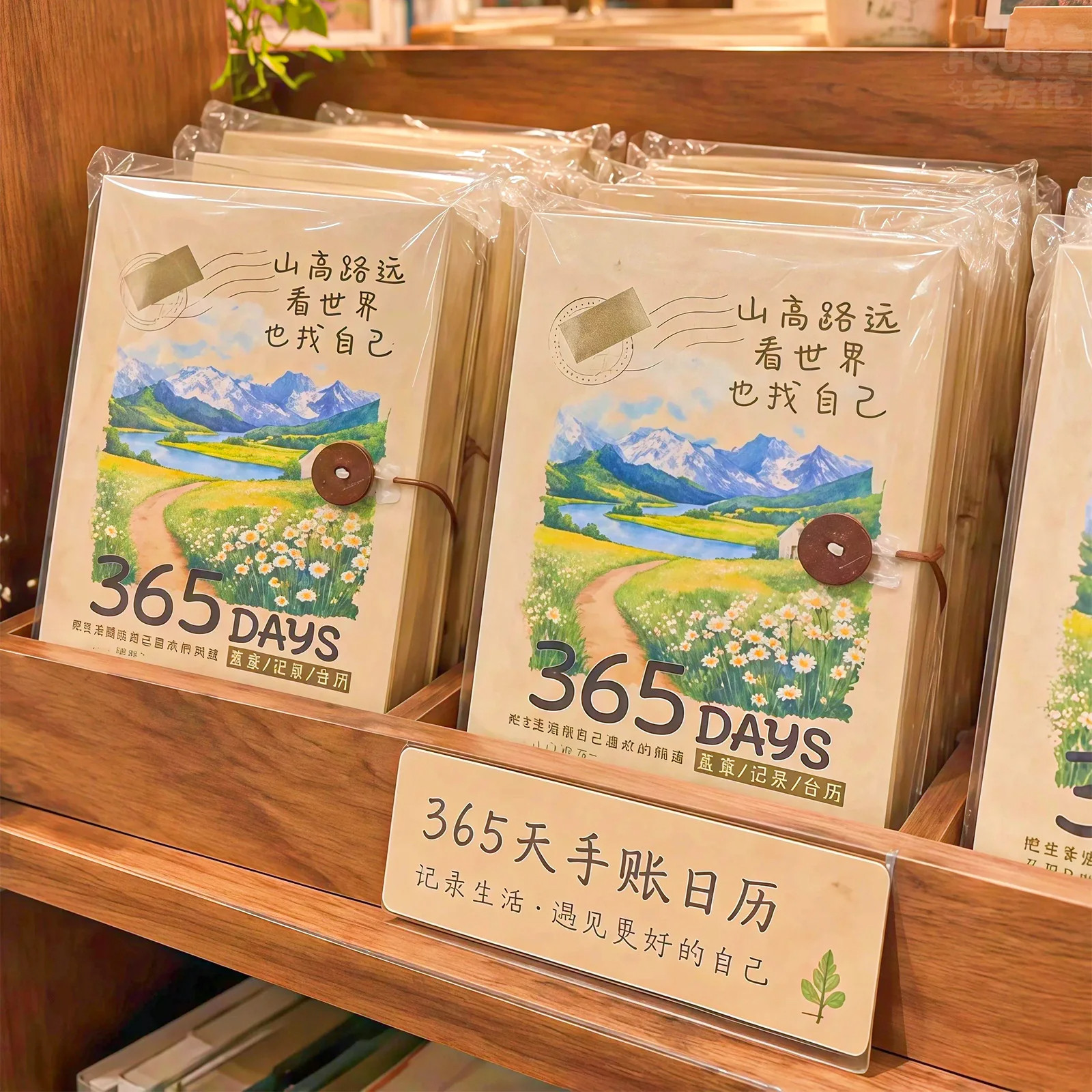 2027年尼泊尔日历手工本手账桌面台历治愈系摆件旅游盖章打卡可撕