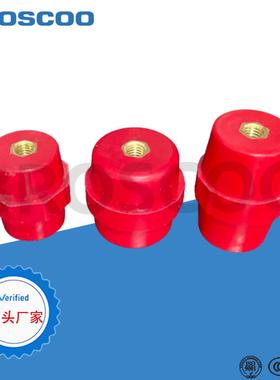 SEP红色绝缘子支柱零排绝缘子半杆新能源sep绝缘柱连接器绝缘