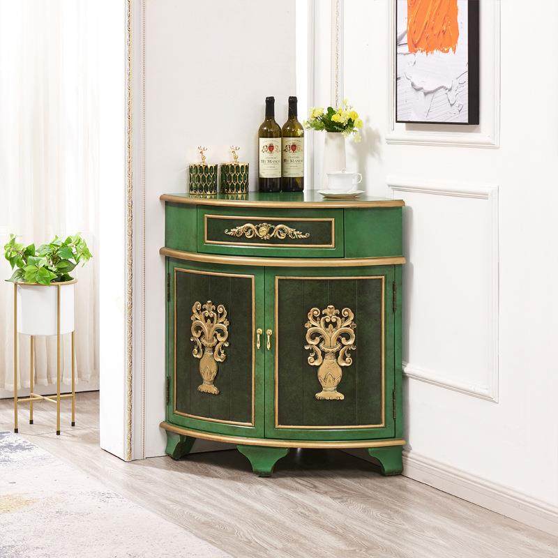 至高美法式三角酒柜客厅墙角柜储物柜扇形门抽柜靠墙转角柜祖母绿,玩具/童车/益智/积木/模型,毛绒/玩偶/公仔/布艺类玩具,淘宝优惠券,粉丝福利购,淘宝优惠卷