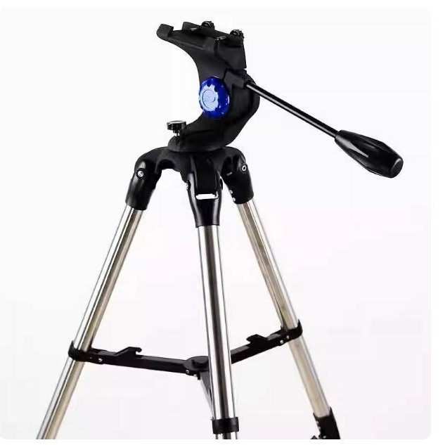 博冠AZ45三脚架不锈钢稳固单臂式云台经纬仪天文望远镜配件