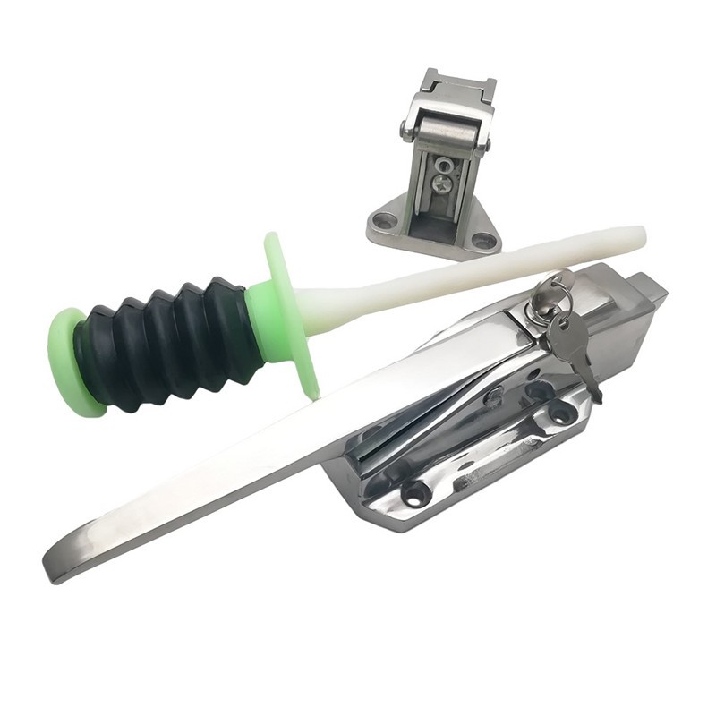 冷库门锁冷库门把手1178重型门拉手烤箱烘箱铰链工业冷冻设备合页